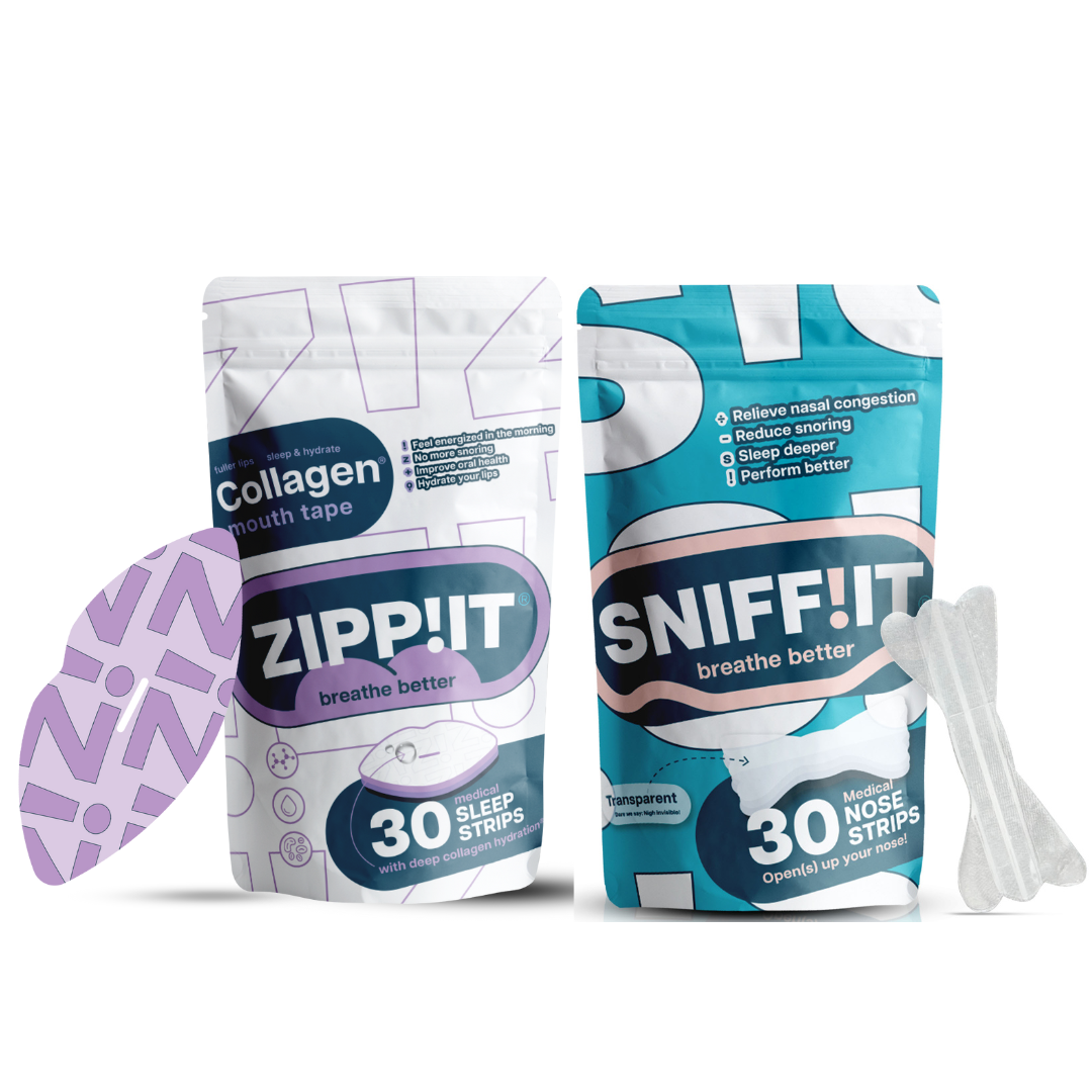 Beauty Bundel - Collageen Mondtape & Transparante Neusstrips