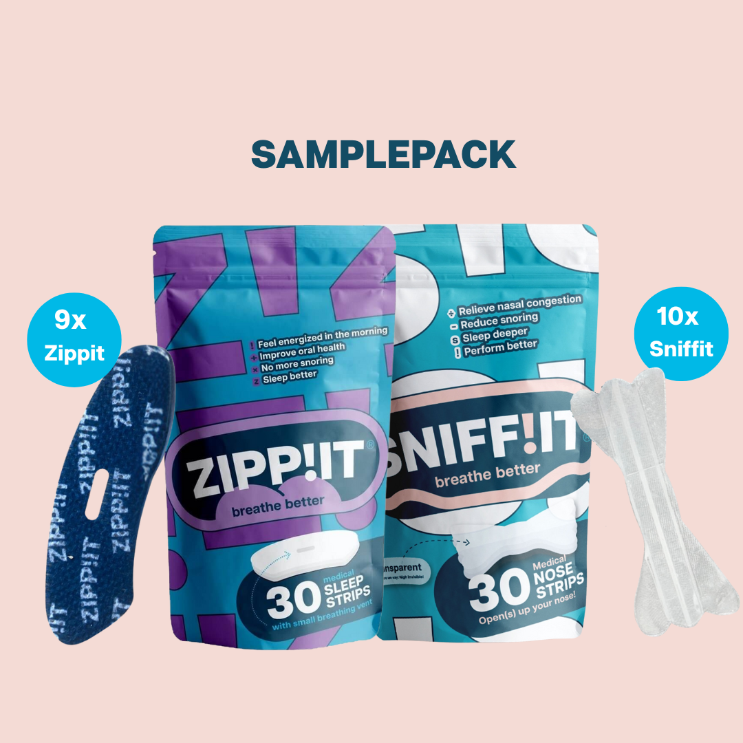 Sample pack - Zippit® Mouth Tape & Sniffit® Nasal Strips