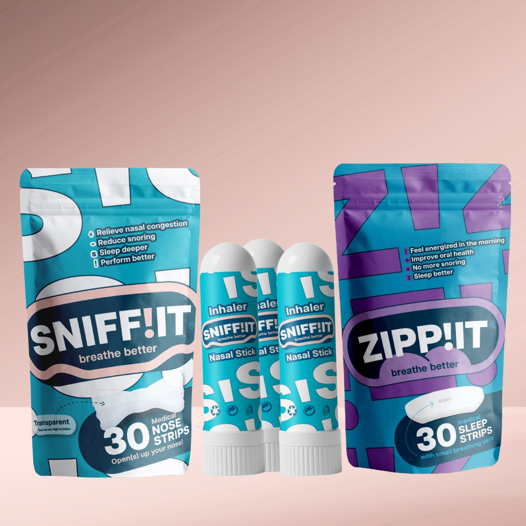 Bundle - Nasal Stick, Nasal Strips & Mouth Tape