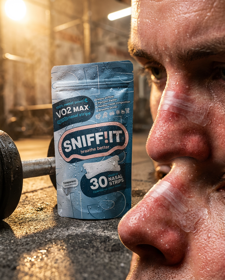 Sniffit® VO2 MAX Sport Neusstrips