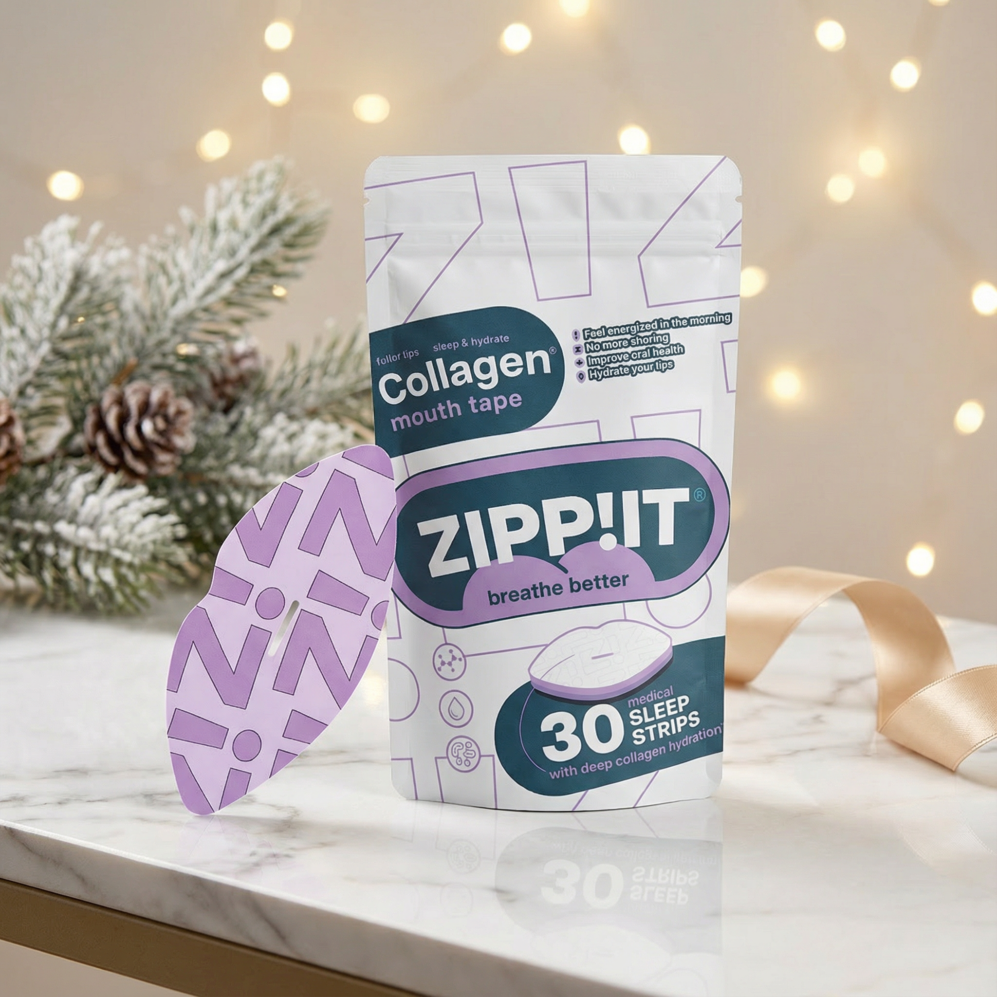 Zippit® Collagen Mouth Tape